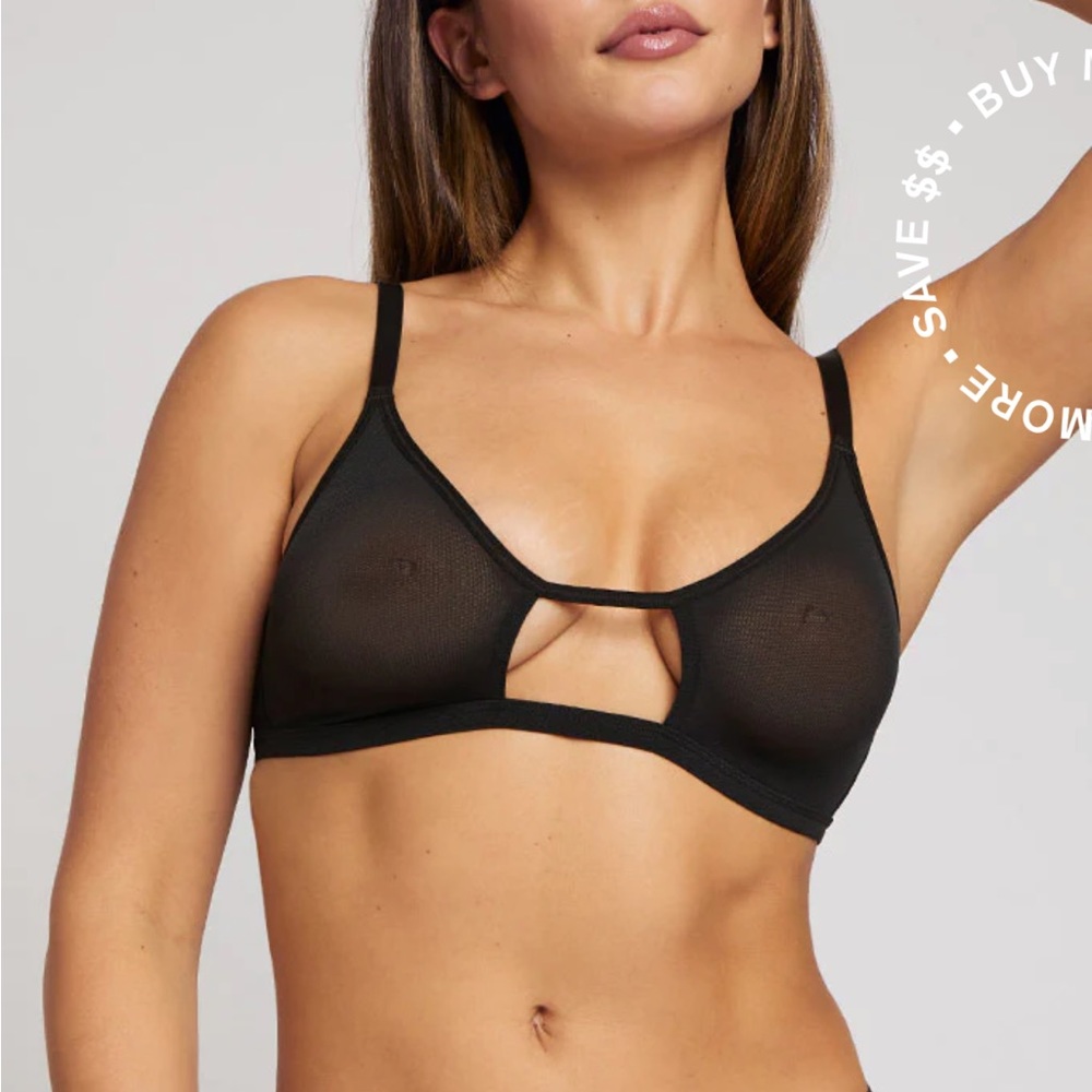 Negative Underwear. Sieve Cutout Bra.